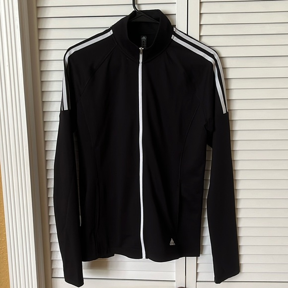 adidas Jackets & Blazers - Adidas Golf Ladies 3-Stripes French Terry Full-Zip Jacket